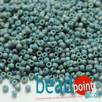 TOHO Roc 11/0 Semi Glazed Rainbow Turquoise #2634F 12gr