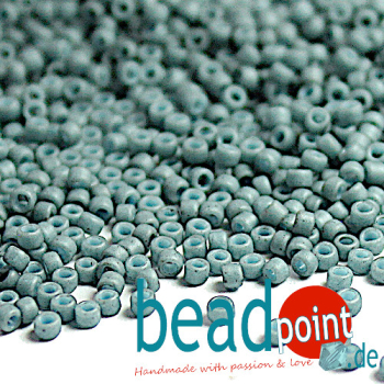 TOHO Roc 15/0 Semi Glazed Blue Turquoise #2605F 8gr