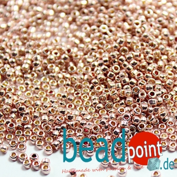 TOHO Roc 15/0 PermaFinish Galvanized Sweet Blush #PF552 8gr