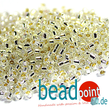 TOHO Treasure 11/0 PermaFinish SL Crystal #PF21 8gr