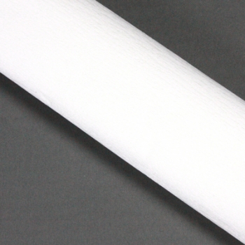 Krepppapier weiss, 250 x 50 cm