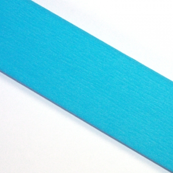 Krepppapier hellblau, 250 x 50 cm