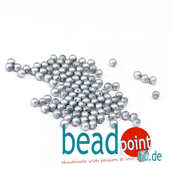 Matted 3 mm Grey Satin  150 St