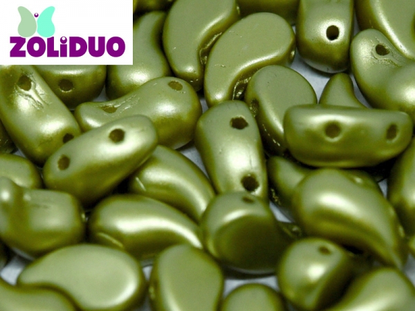 Zoliduo Left 5x8 Alabaster Pastel Lime 30 pcs