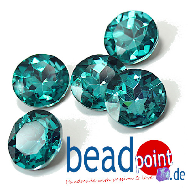 Delara Diamomd 717 18mm Crystal SP Blue Zirkon F 5 Stück