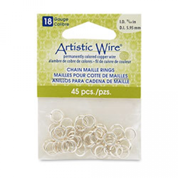 18G JMP RNG ID 15/64" Tarnish resistant SP  45P