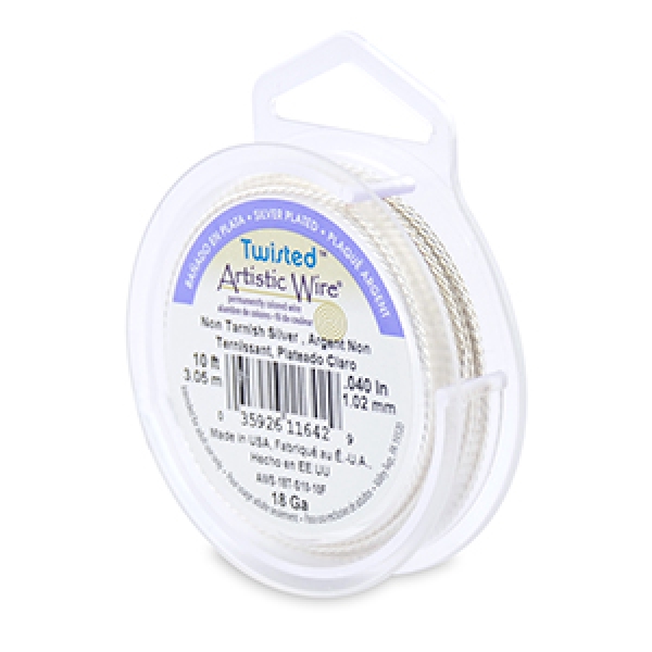 18S GA Twist RND TR Silver 10Ft 3,3m