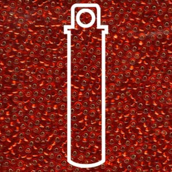 Seedbead 11/0 Miyuki SEED BEAD-APRX 24GMS S/L RUBY #11