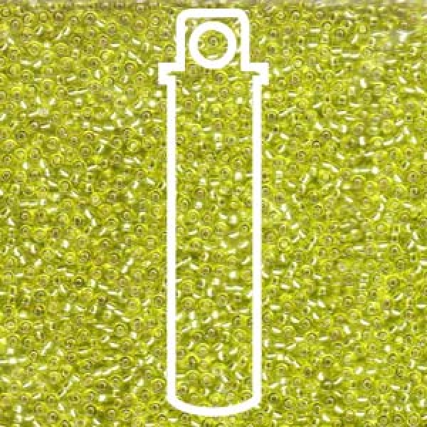 Seedbead 11/0 Miyuki SEED BEAD-APRX 24GMS CHARTREUSE #14