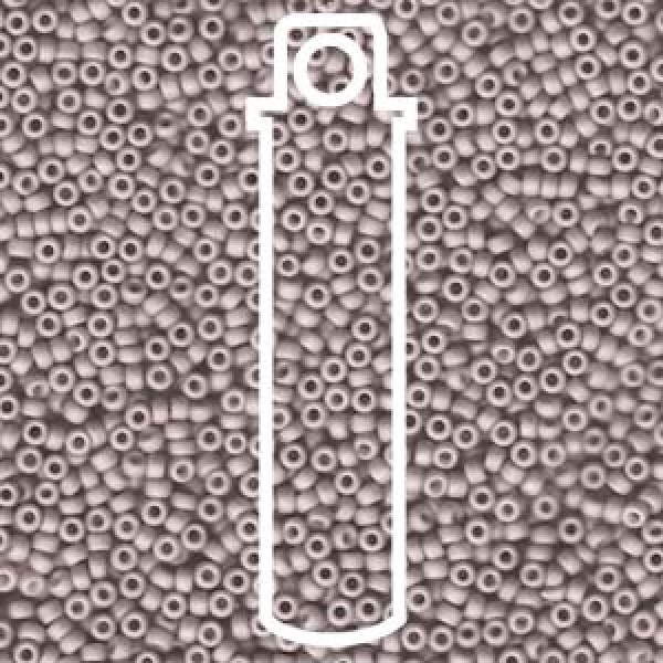 Seedbead 11/0 Miyuki SEED BEAD-APRX 24GMS Fancy Frosted Pale