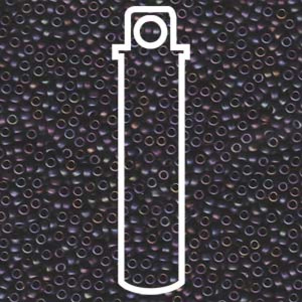 11/0 SEED BEAD-APRX 24GMS MATTE INDIGO IRIS 2063