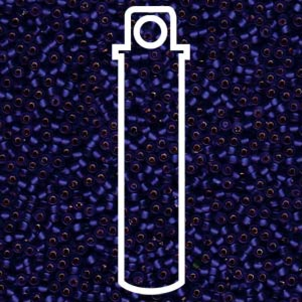 11/0 SEED BEAD-APRX 24GMS MATTE S/L COBALT
