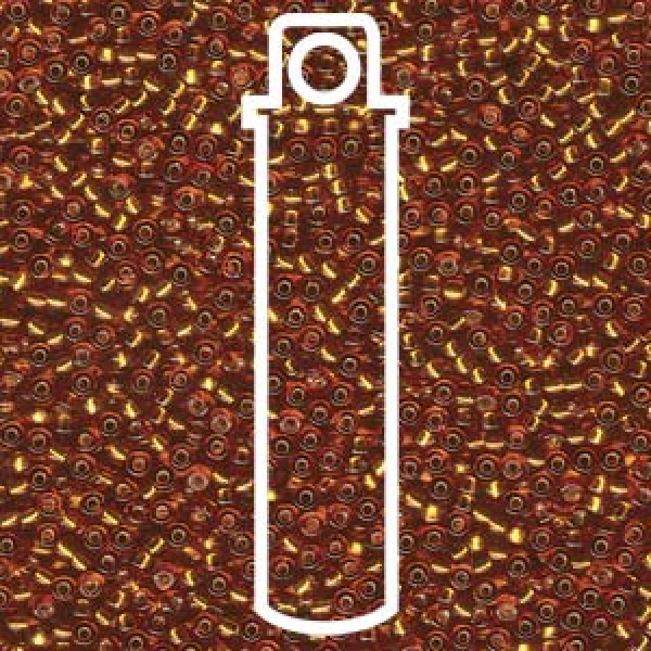 11/0 SEED BEAD-APX 23.5GM S/L TOPAZ