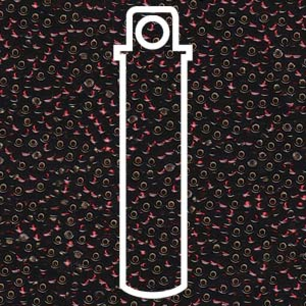 11/0 SEED BEAD-APRX 24GMS S/L EXTRADARK SMOKED TOPAZ