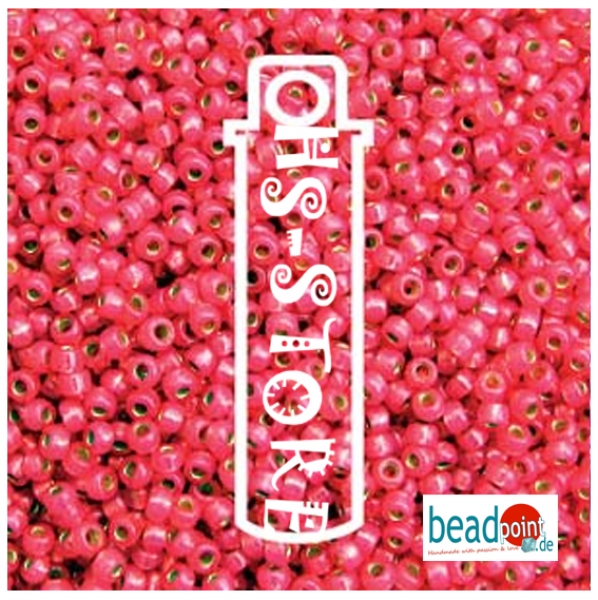 11/0 ROUND DURACOAT S/L HOT PINK-24 GM/TB