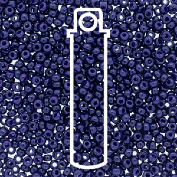 11/0 ROUND DURACOAT OPQ DK NAVY BLUE APRX 24GM/TB