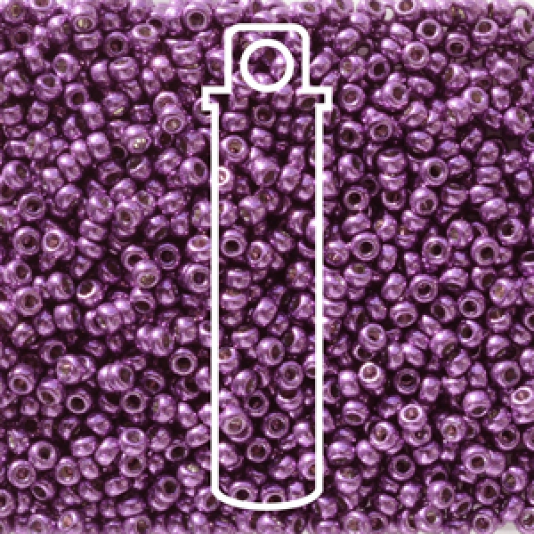 11/0 ROUND DURACOAT GALV PURPLE ORCHID APRX 24GM/TB