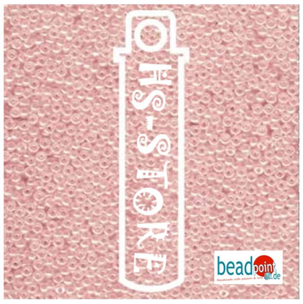 11/0 SEED BEAD-APRX 24GMS CORAL CEYLON