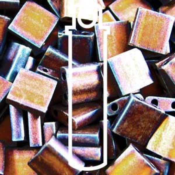 Miyuki Tila 5mm Metallic Copper Matt 7,2gr.