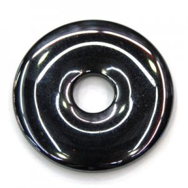 Donut Hematite 35mm , 10mm innen 1 Stück