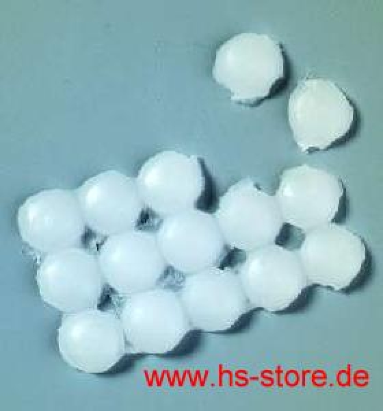 Wachs-Klebeplättchen 15 mm  24 Stk.