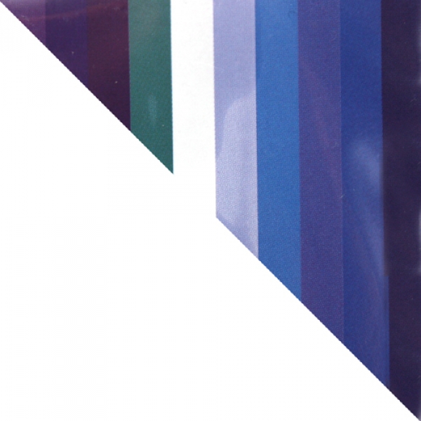 Wachsplatten 200 x 50 x 0,5 mm Blau-Mischung 10 Stk.