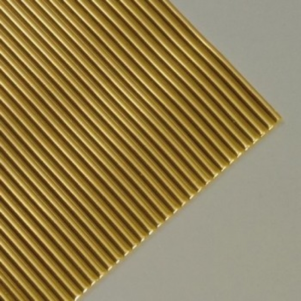 Wachsstreifen rund gold glänzend 200 x 3 mm 19 Stk.