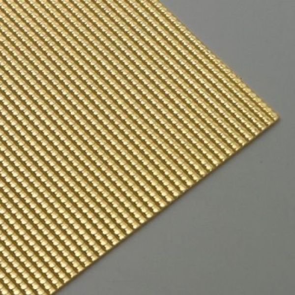 Wachsstreifen perle gold