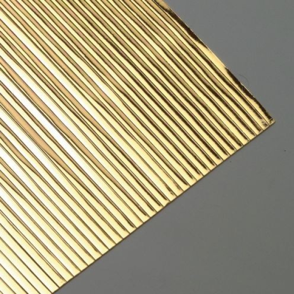 Wachsstreifen flach gold glänzend 200 x 1 mm 30 Stk.