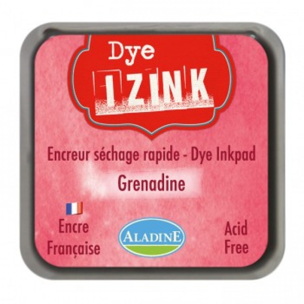 IZINK DYE Stempelkissen  grenadine 5,1 x 5,1 x 2,2 cm