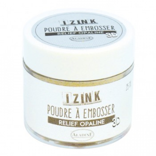 IZINK Embossingpuder  opaline  25 ml