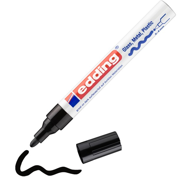 e-750 CR paintmarker schwarz