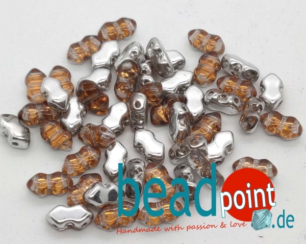 Spear Bead Backlit Crystal CAPRI PEACH 5x9mm 50 Stück