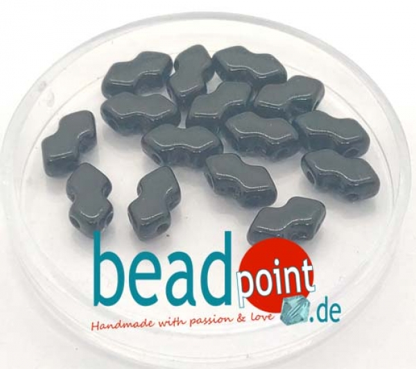 Spear Bead Jet  5x9mm 50 Stück
