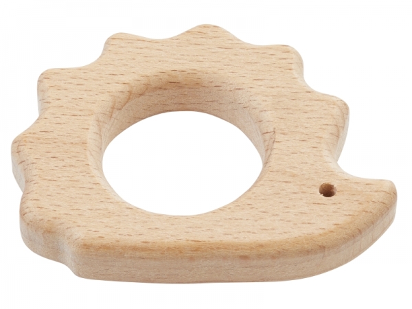 Schnulli-Holzteil Igel, ca. 6 x 4,6 cm