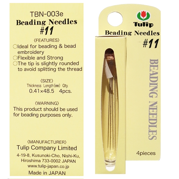 Tulip Beading Needle #11 4pc. TBN-003e