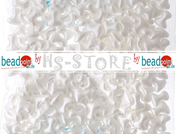 Tee Bead 2x8mm alabaster pearl pastel P Preciosa 40 St
