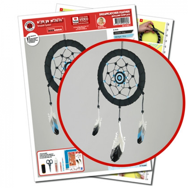 Dreamcatcher Feather Template