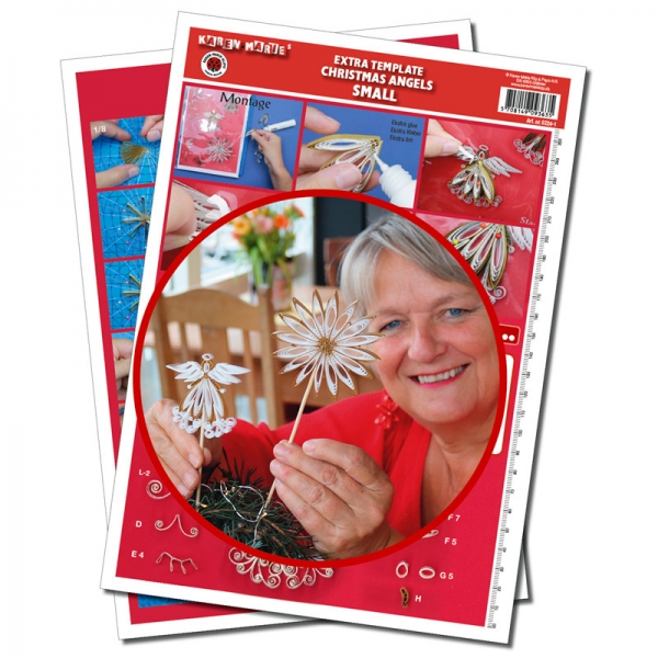 Christmas Angels small Extra Template