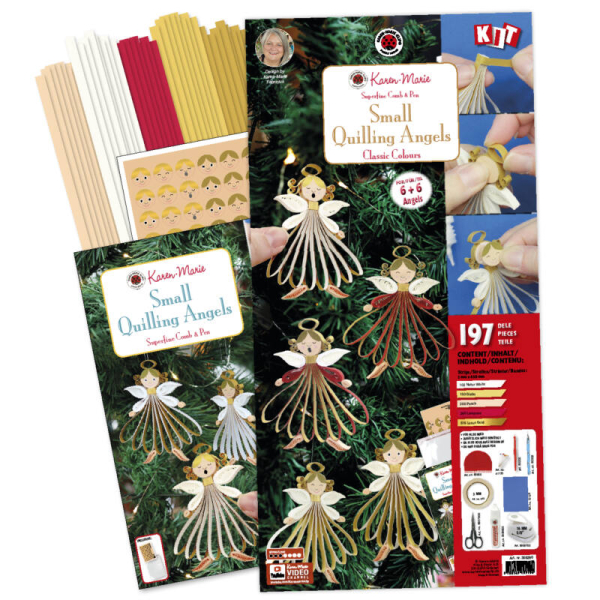 Small Quilling Angels Kit classic