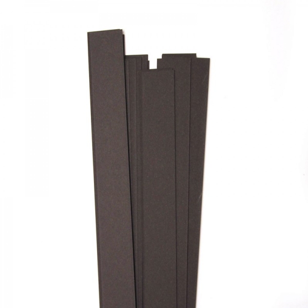 Str. 25 x 450 mm Black 30 St./Pcs.