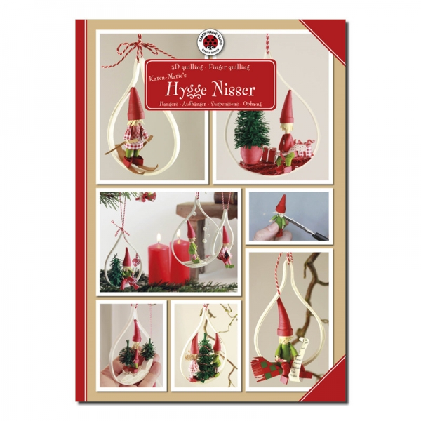 Hygge-Nisser 3D Quilling Heft