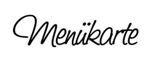 Stempel 'Menükarte'