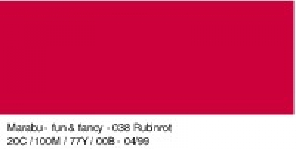 Marabu-fun&fancy 038, 80 ml rubinrot
