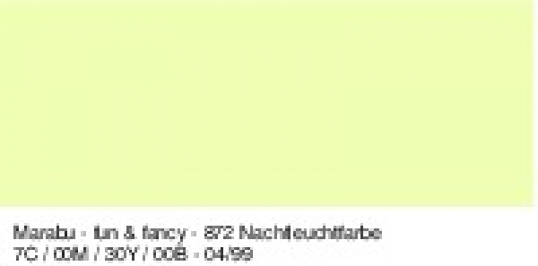 Marabu-fun&fancy 872, 80 ml nachtleucht-gelb