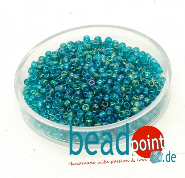 Matsuno Seedbeads 15/0 Transparent Rainbow #21R 100gr.