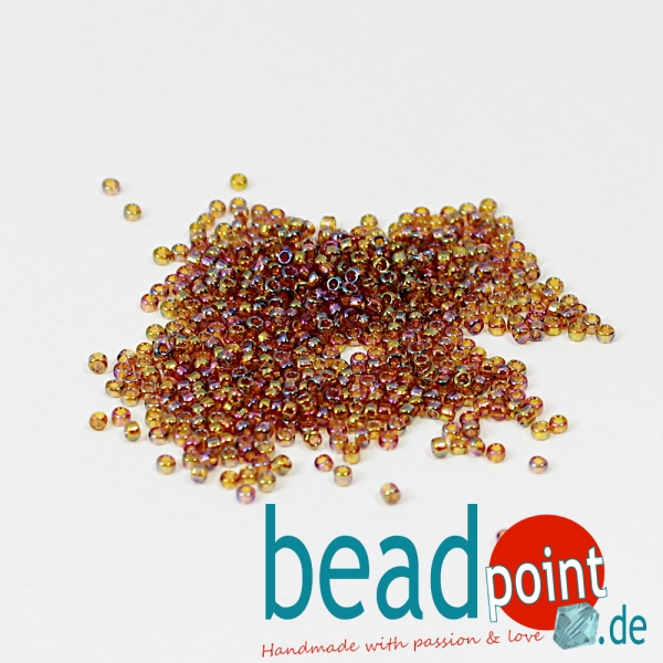 Matsuno Seedbeads 15/0 Transparent Rainbow #24R 100gr.