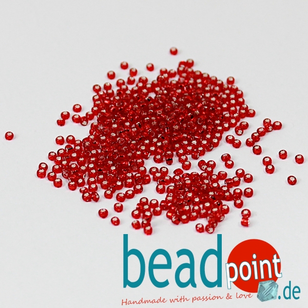 Matsuno Seedbeads 15/0 Silver Lined #38 7,5 gr.