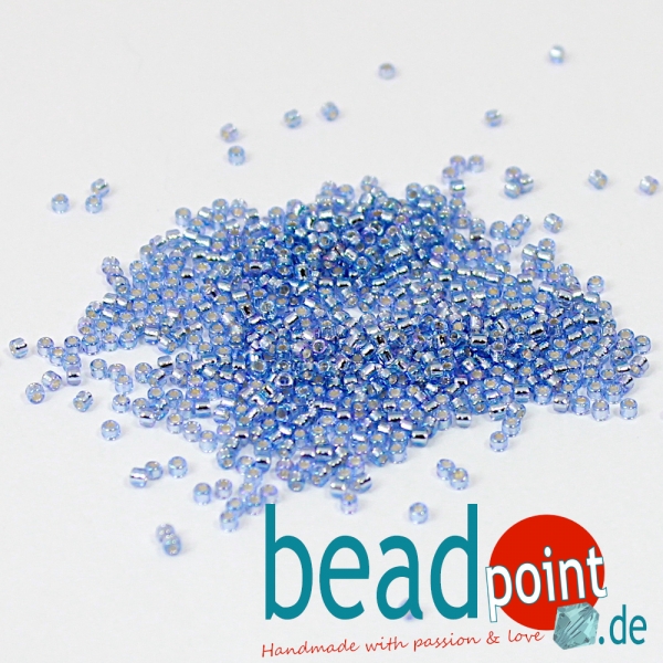 Matsuno Seedbeads 15/0 Silver Lined Rainbow (RR) #43R 7,5 gr