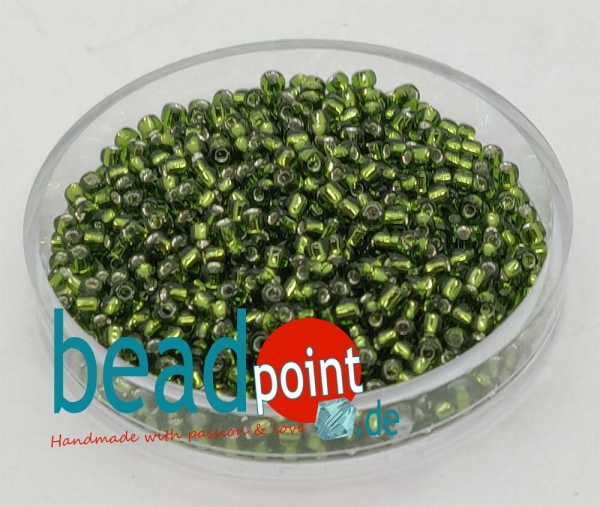 Matsuno Seedbeads 15/0 Silver Lined #55 100gr.